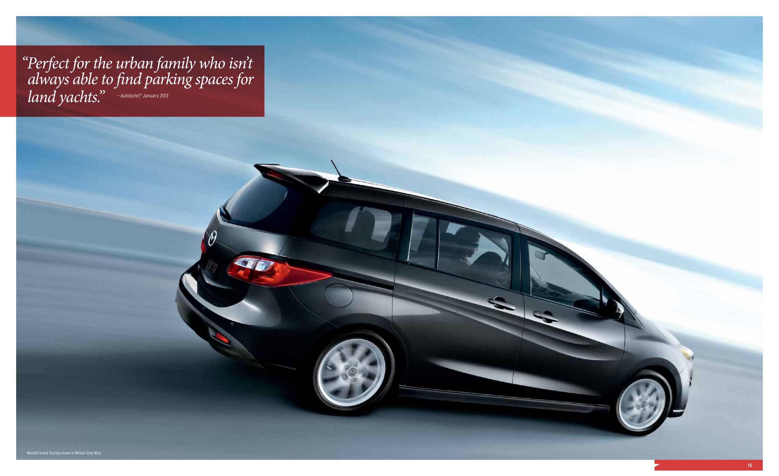 2015 Mazda 5 Brochure Page 13